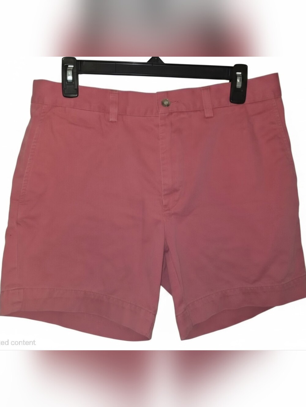 Polo Ralph Lauren Shorts Size 32 Salmon Pink Classic Fit Chino Cotton